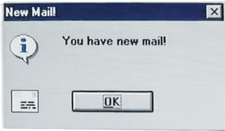 Old New Mail! dialog box